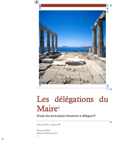 Etude de le gations